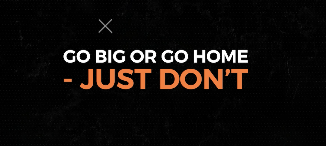 Use minimum viable product to get user feedback and test it if it good