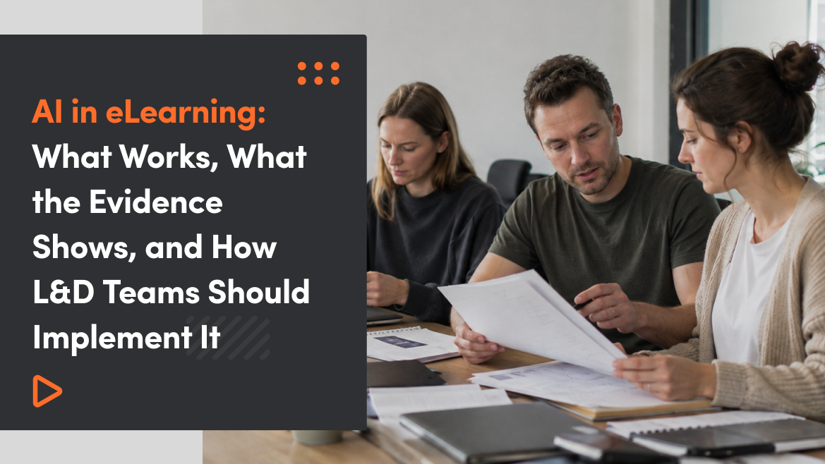AI in eLearning: What Works, What the Evidence Shows, and How L&D Teams Should Implement It